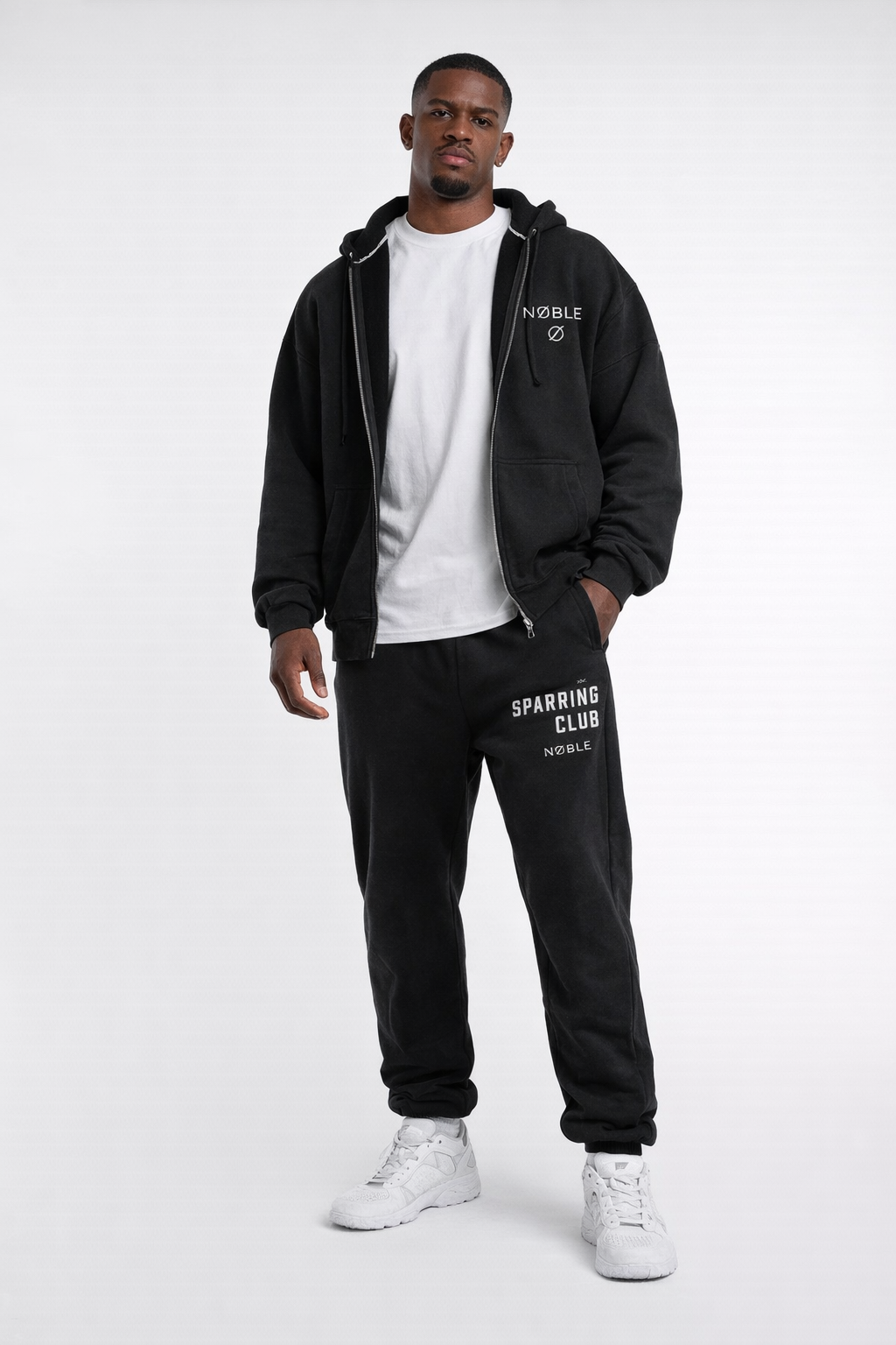 FELPA ZIP SPARRING CLUB