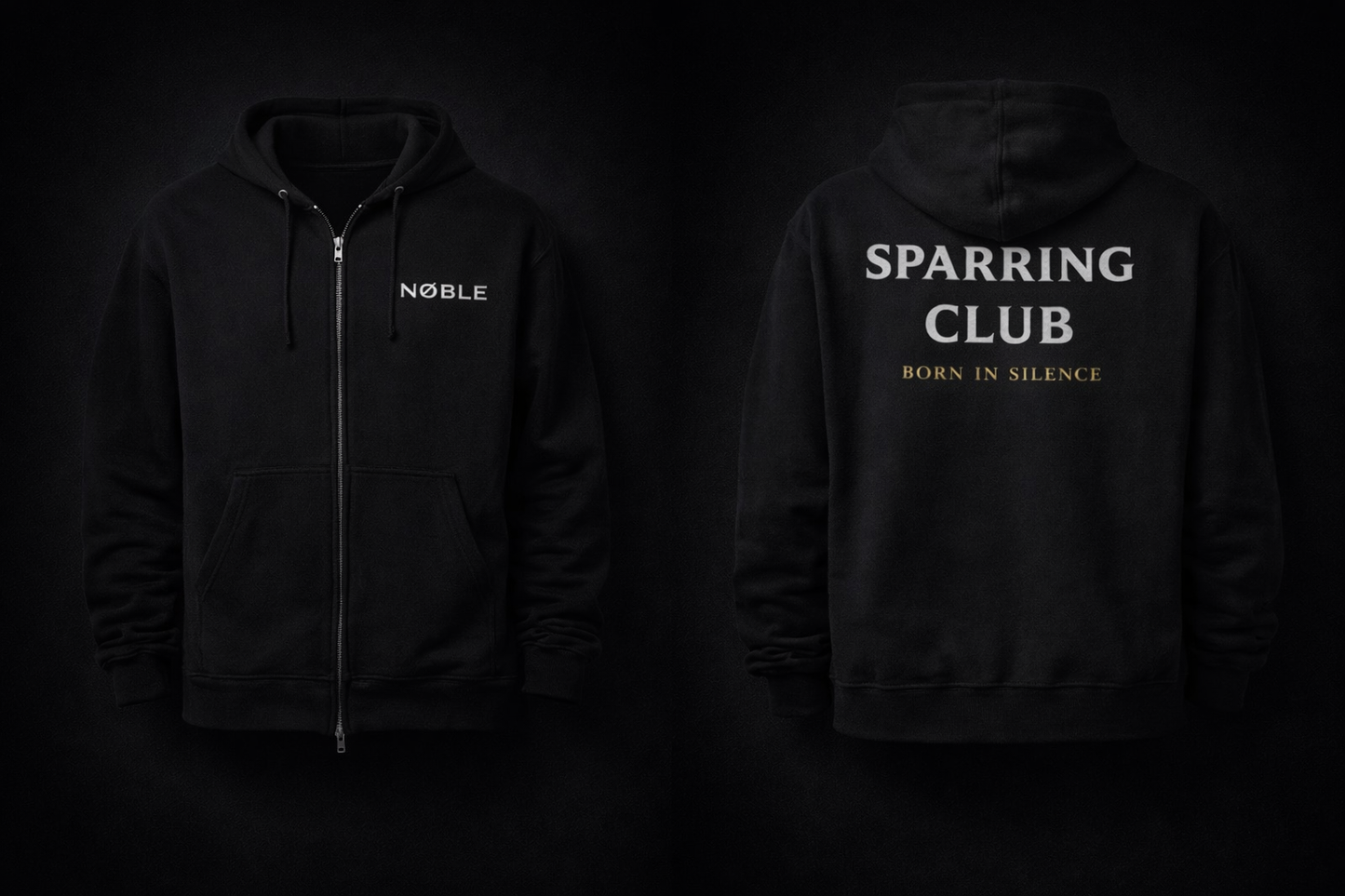 FELPA ZIP SPARRING CLUB